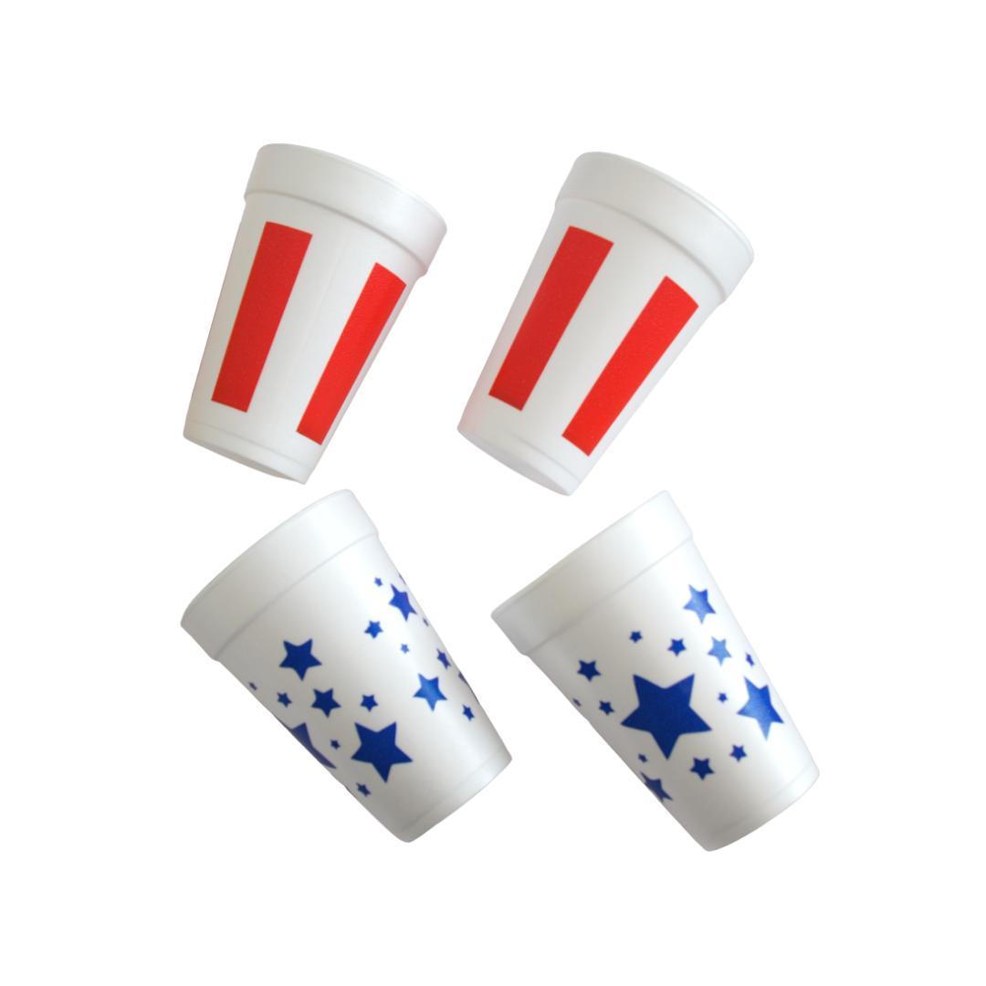Stars and Stripes Cups
