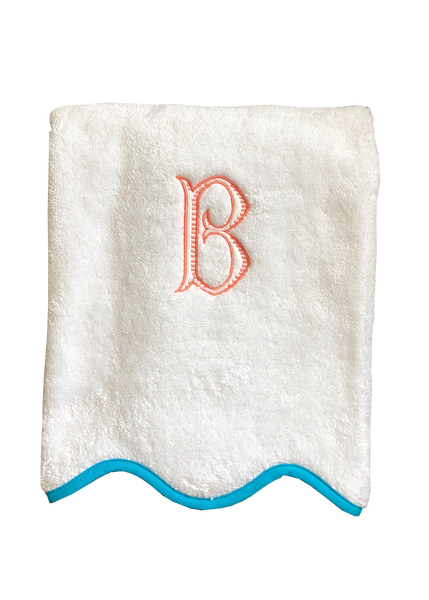 Hand towels with online initials