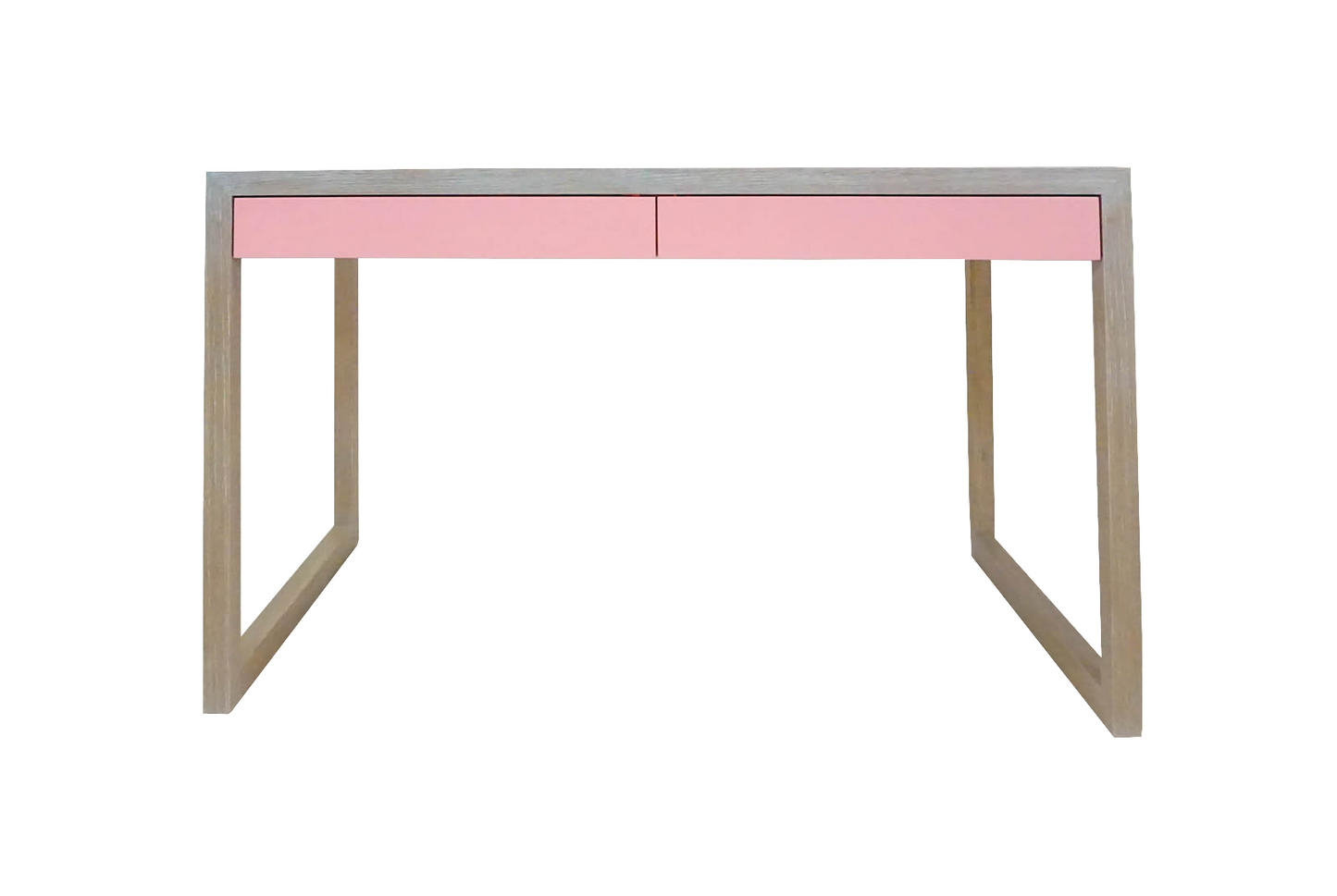 Custom Cerused Oak Desk