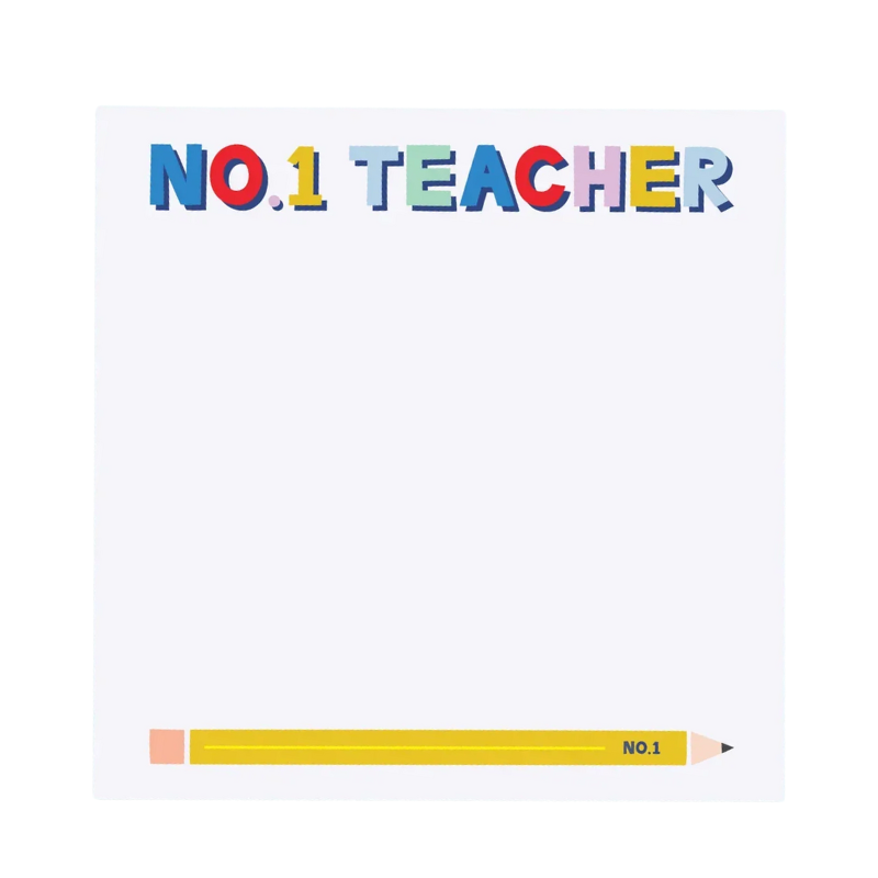 Number 1 Teacher Notepad