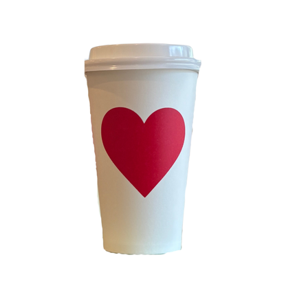 Heart Hot Cups