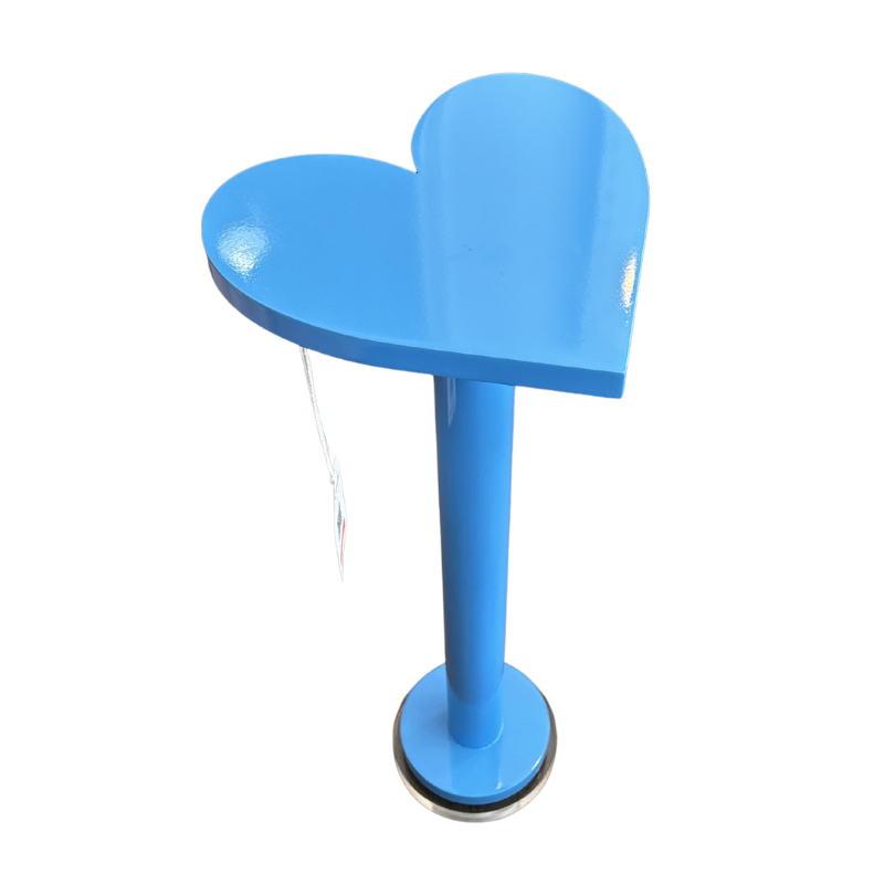 Lucky in Love Table in Electric Blue