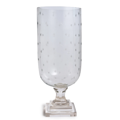 Tall Star Hurricane Vase