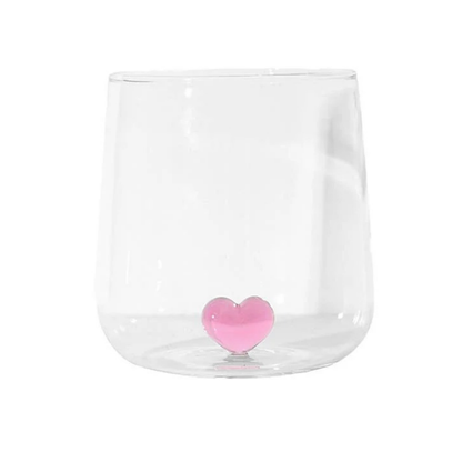 L’Amour Glass Cups, Set of 2