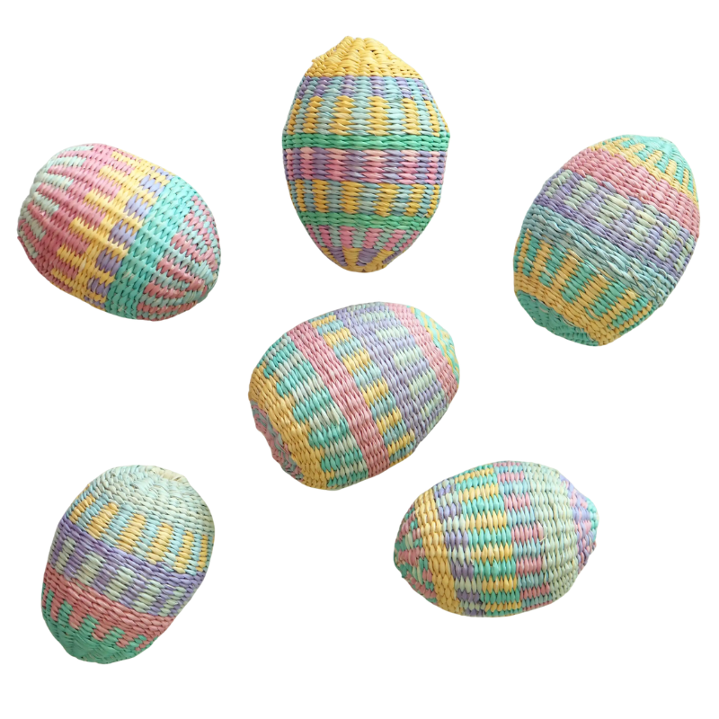 Easter Eggs, Set of 6