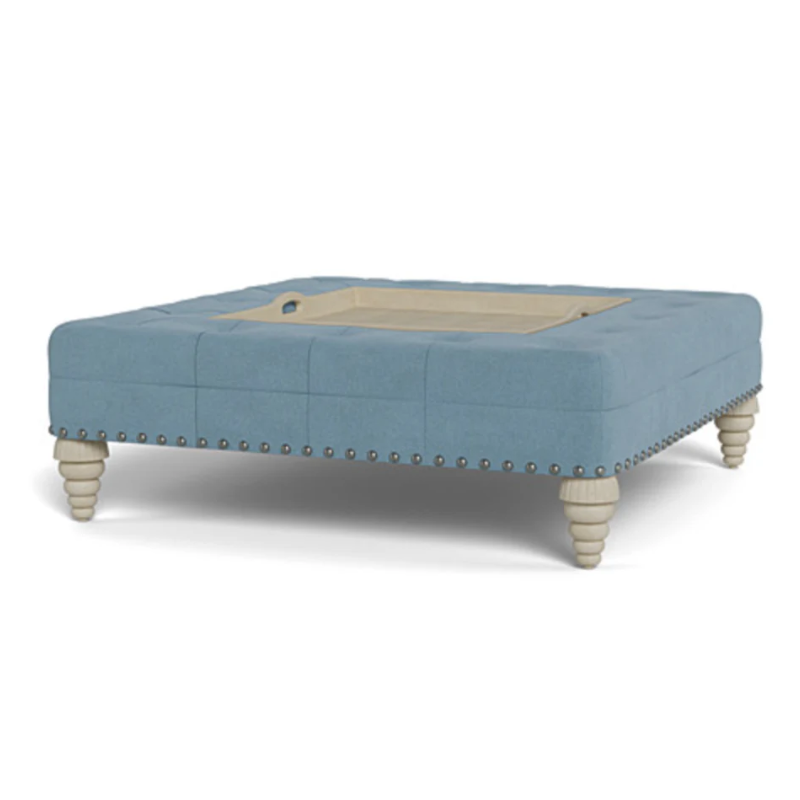 Tray Chic Ottoman