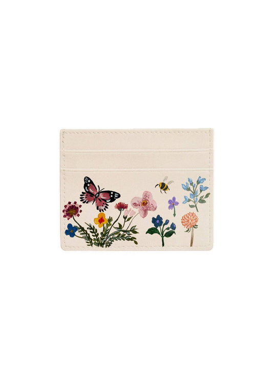 Pressed Flowers Cardholder