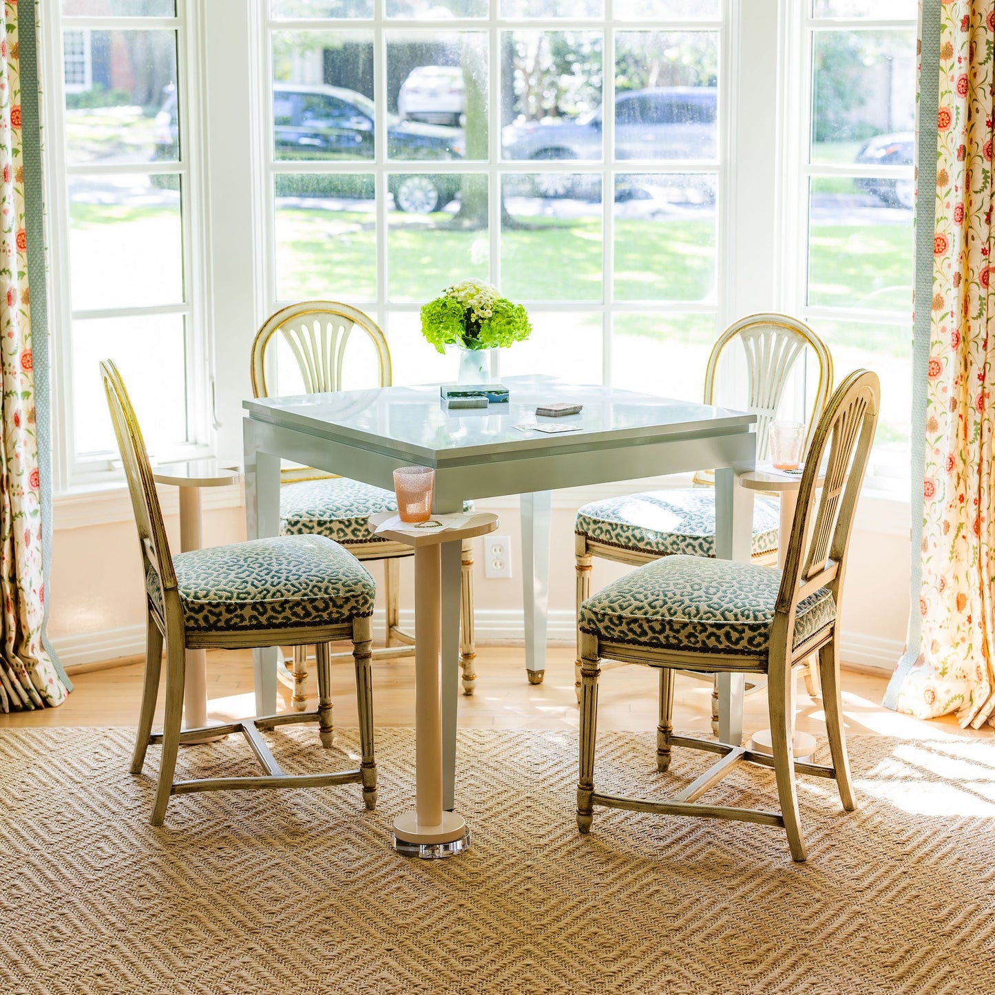 Custom Lacquered Game Table