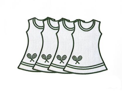 Tennis Dress Cocktail Napkins