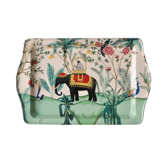 Metal Elephant Tray