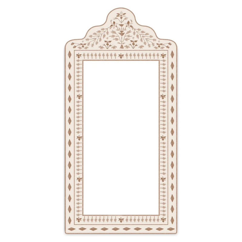 Lulie Wallace X Fleur Bone Inlay Mirror