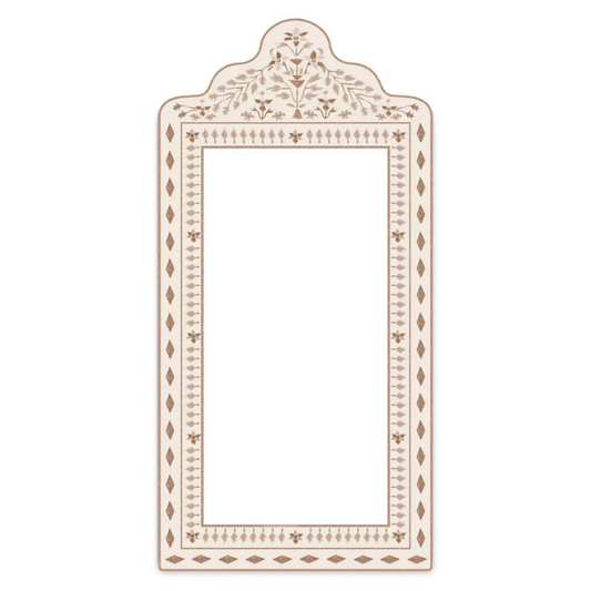 Lulie Wallace X Fleur Bone Inlay Mirror