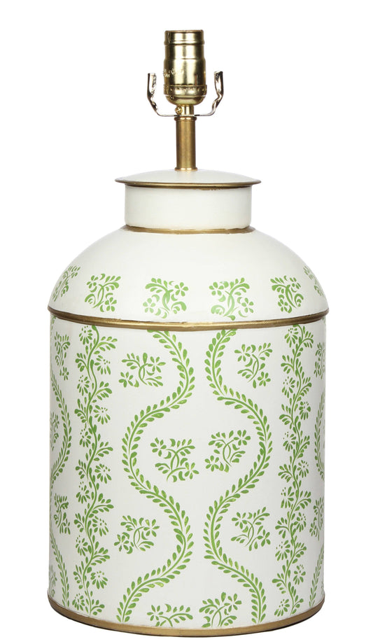 Ikat Tea Caddy Lamp