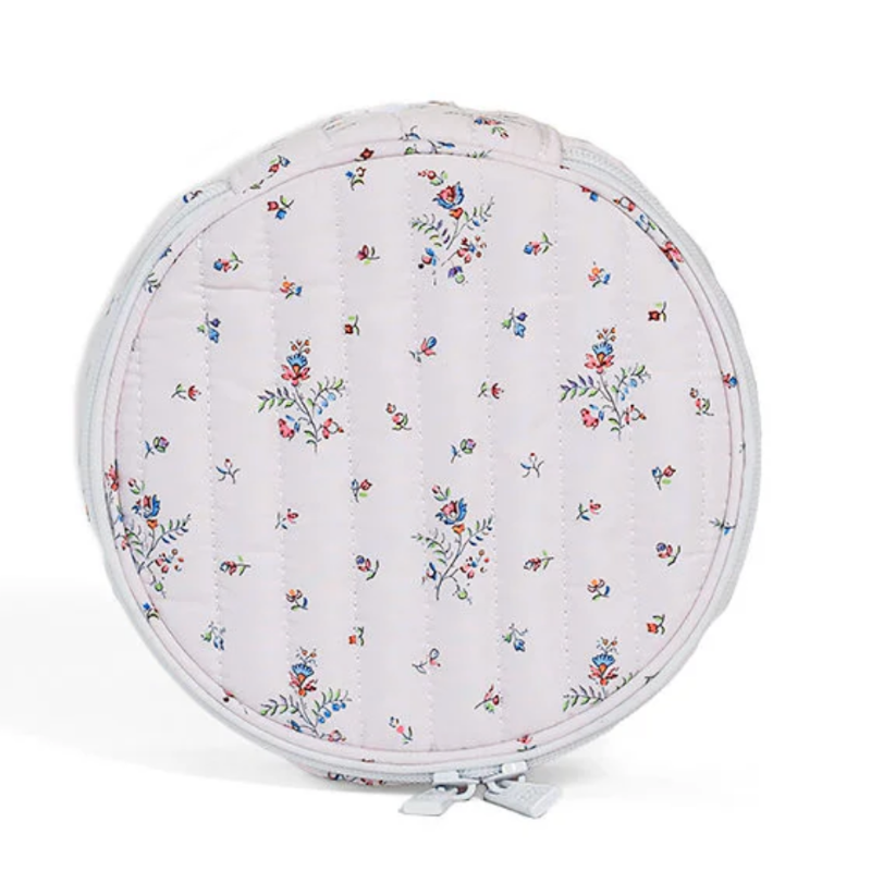 Quilted Jewelry Round in Fleurie