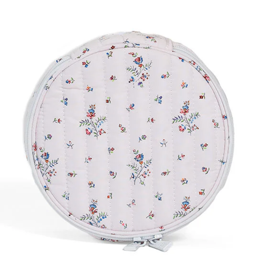 Quilted Jewelry Round in Fleurie