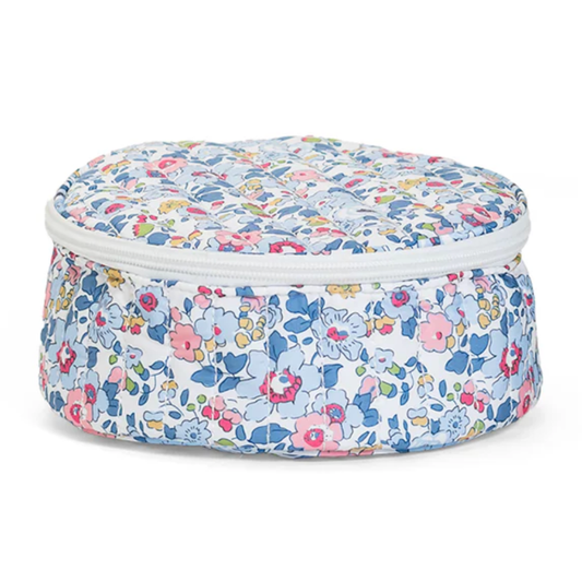 Quilted Jewelry Round in Bridgehampton Floral