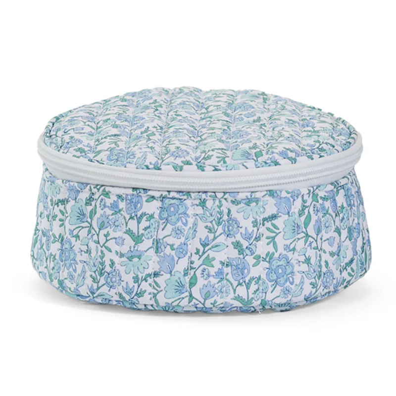 Quilted Jewelry Round in Hamptons Floral
