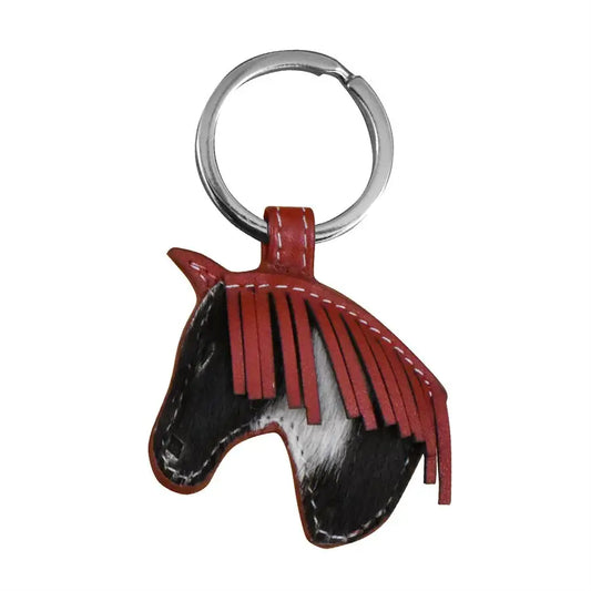 Horse Key Chain in Red