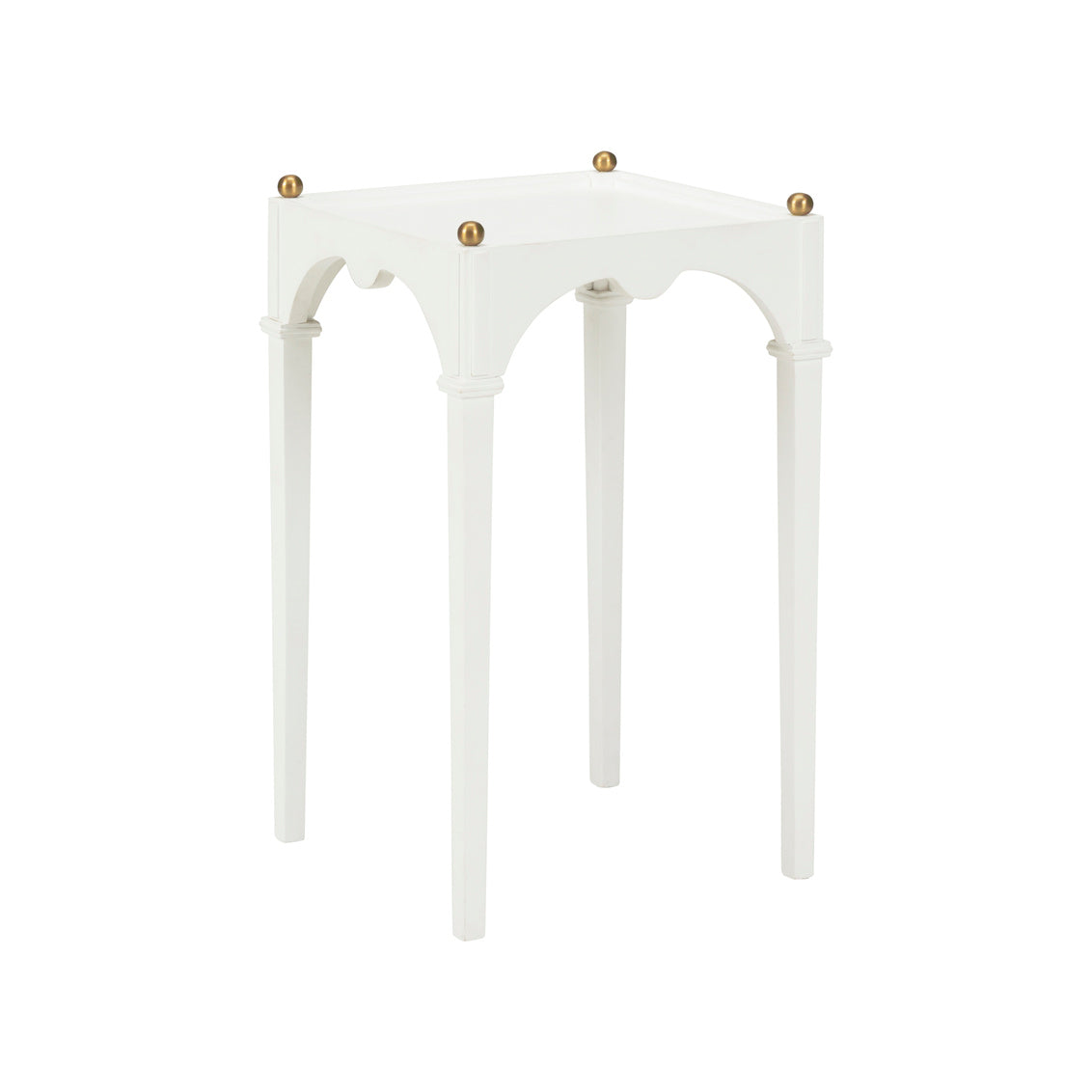 Kent Drinks table in White