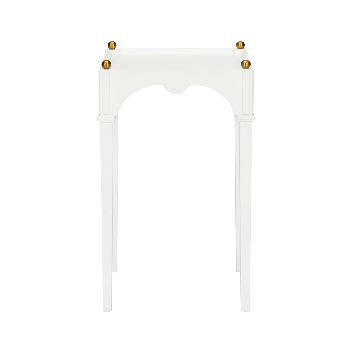 Kent Drinks table in White