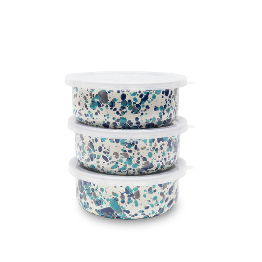 Catalina Storage Bowls in Blue Tides