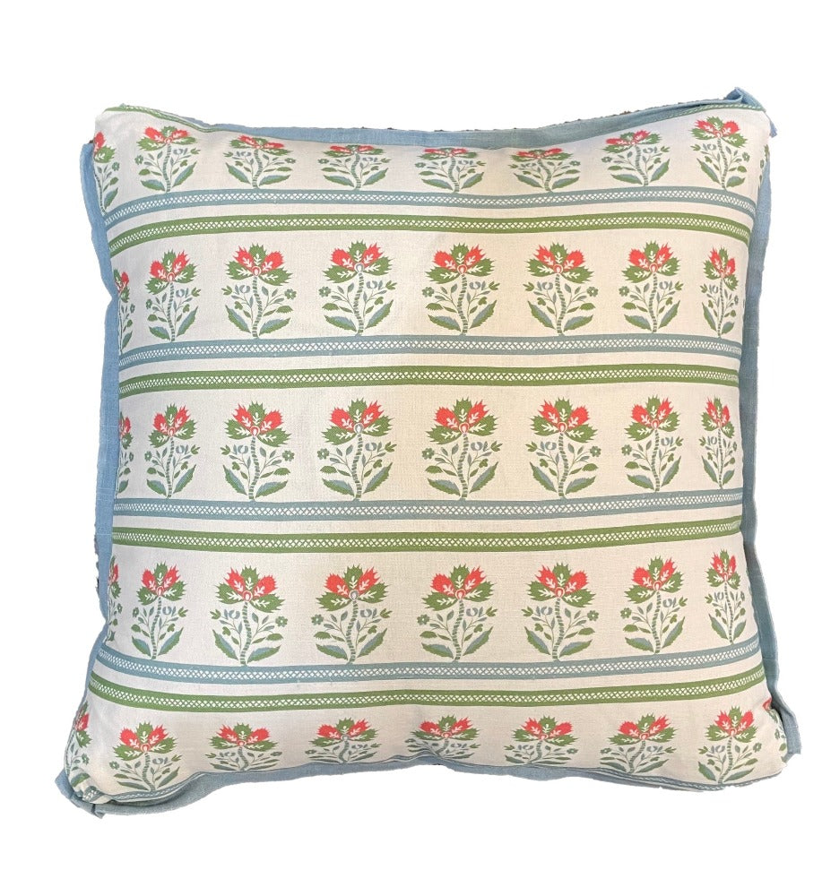 Custom Floral Pillow
