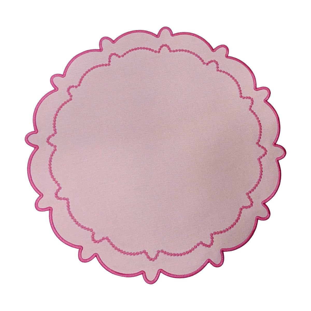 Set of 4 Scalloped Edge Placemats
