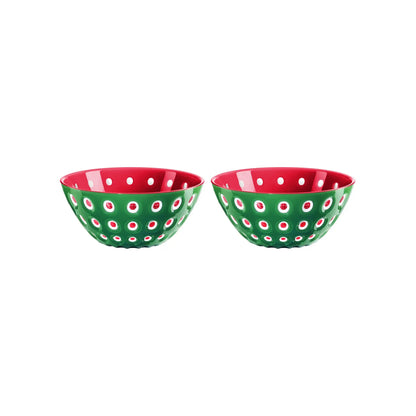 Le Murrine Condiment Bowl in Green/Red