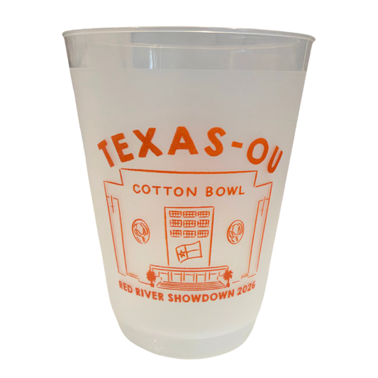 Texas Red River Rivalry Cups