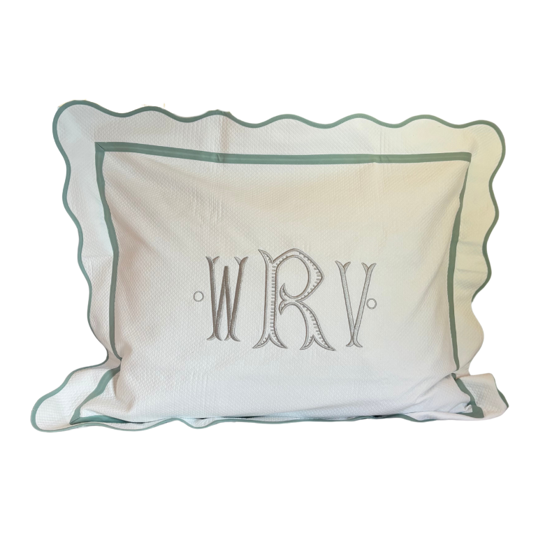 Devon II Scallop Trim Sham