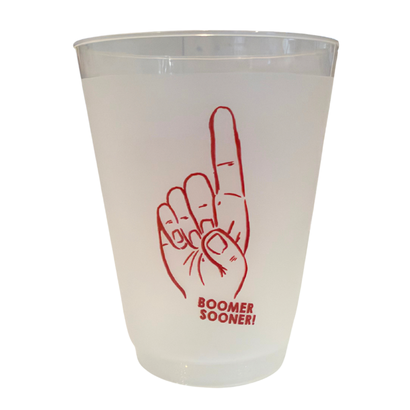 Oklahoma Red River Rivalry Cups