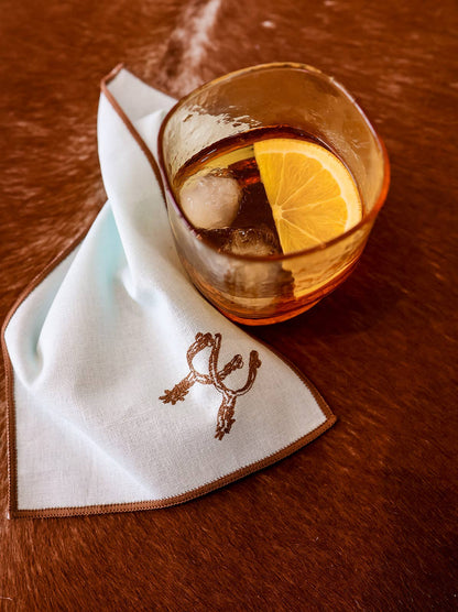 Boots & Spurs Cocktail Napkins, Set of 4