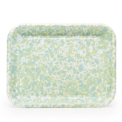 Enamelware Rectangular Tray in Jardin