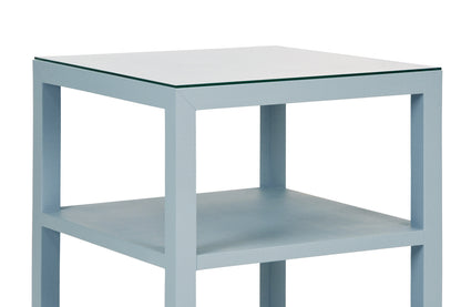 Amie Side Table in Light Blue