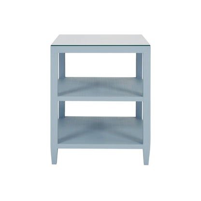 Amie Side Table in Light Blue