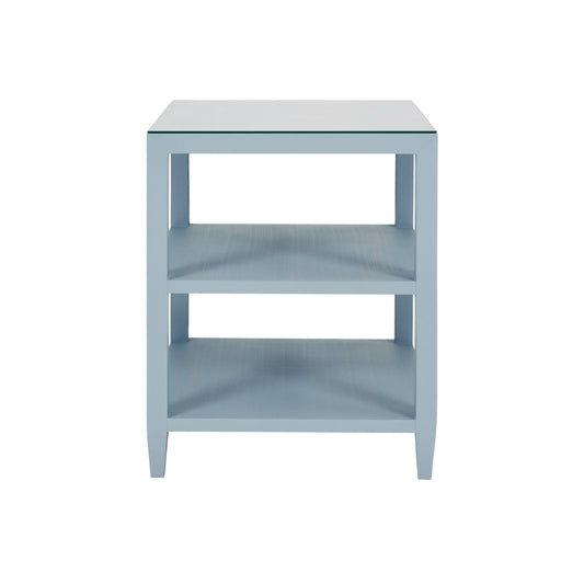 Amie Side Table in Light Blue