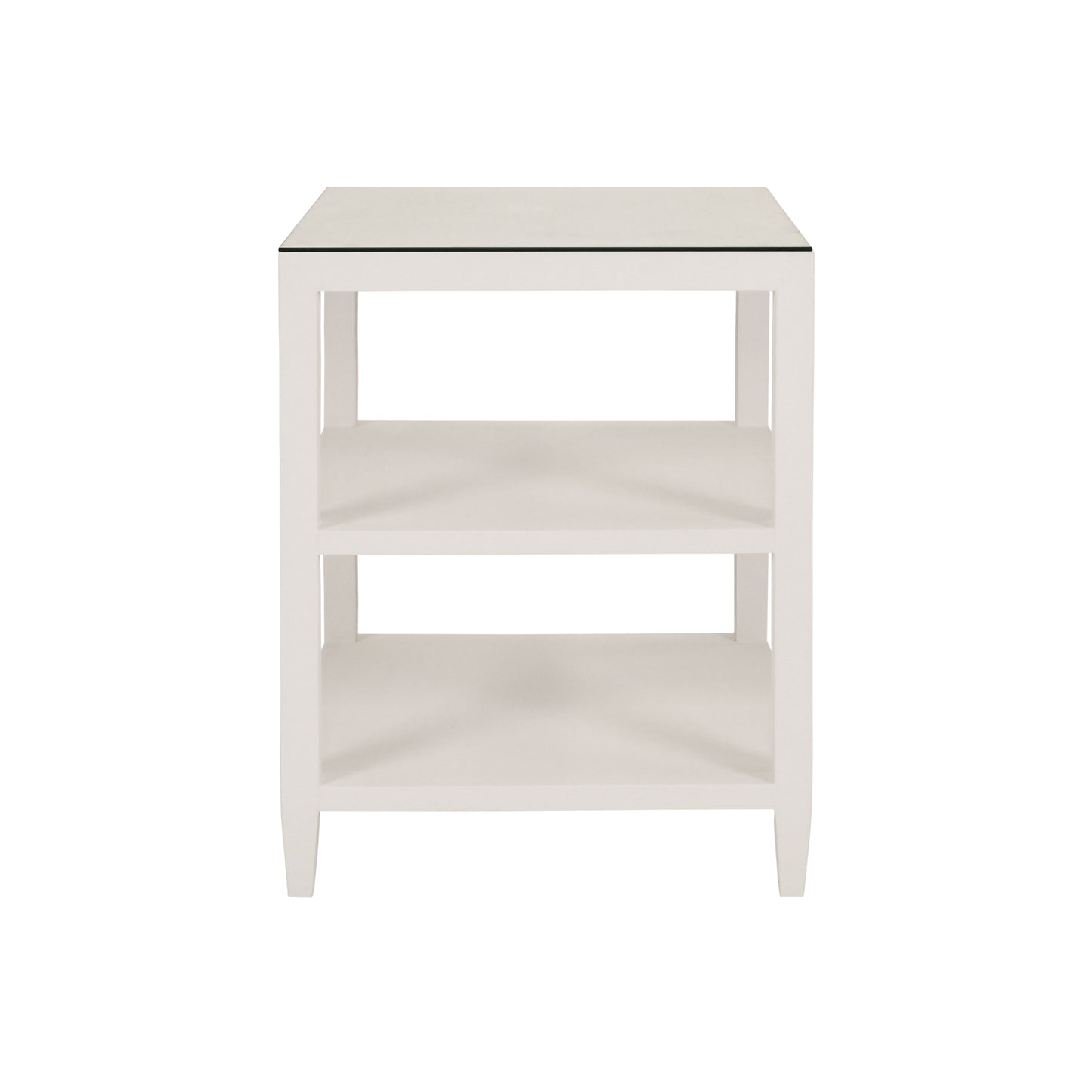 Amie Side Table in White