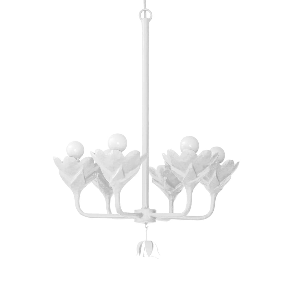 Baby Laura Chandelier in White