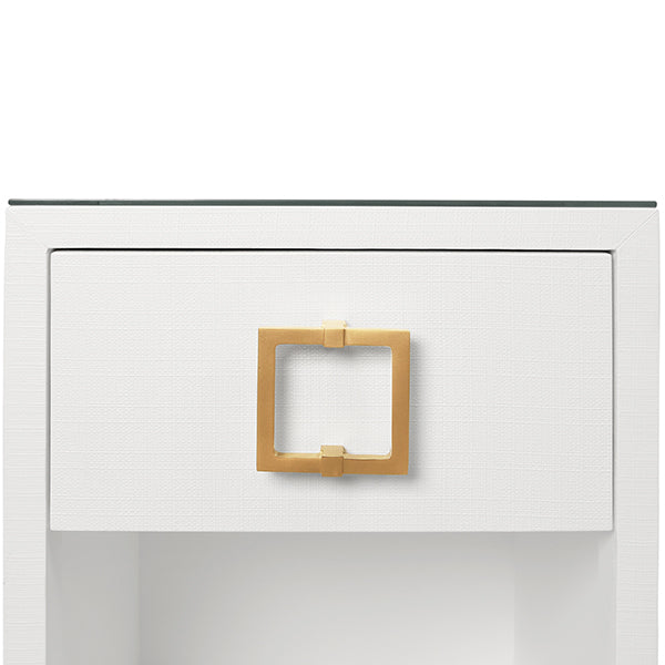 Blair Side Table in White