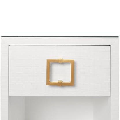 Blair Side Table in White