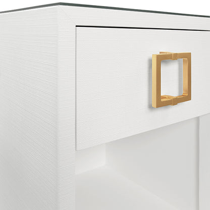 Blair Side Table in White