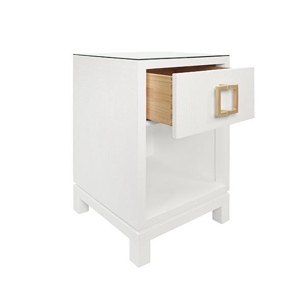Blair Side Table in White