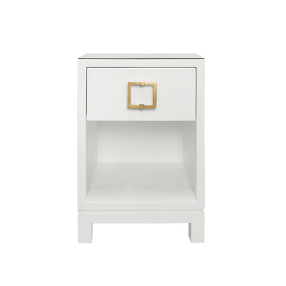 Blair Side Table in White