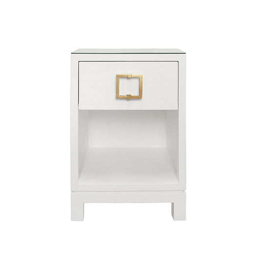 Blair Side Table in White