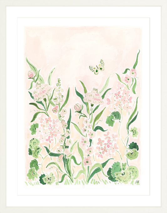 The "Garden Pinks" Fine Art Print