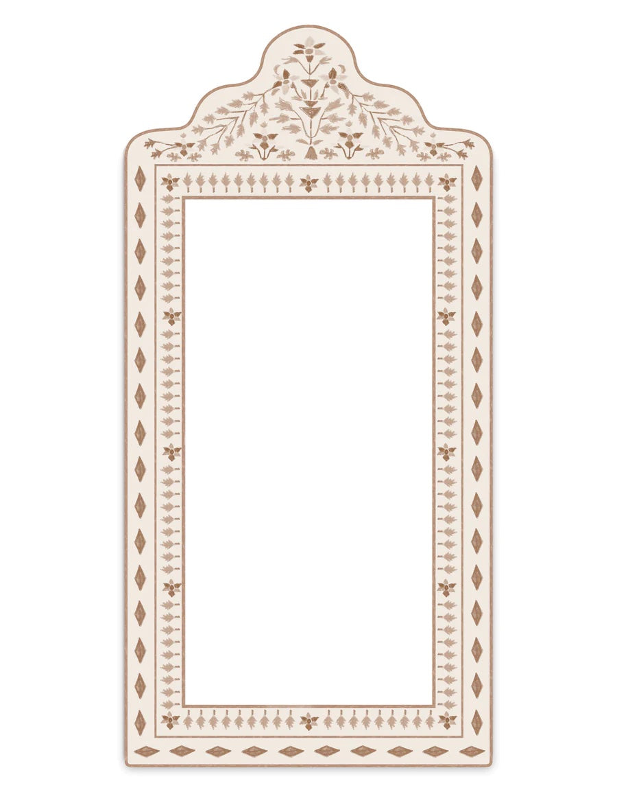 Lulie Wallace X Fleur Bone Inlay Mirror