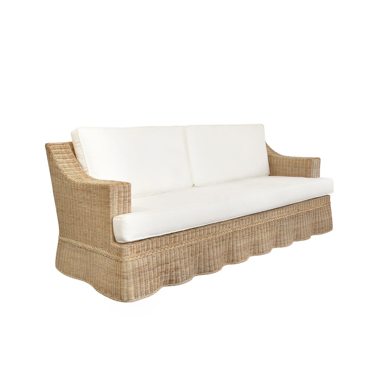 Daphne Rattan Sofa