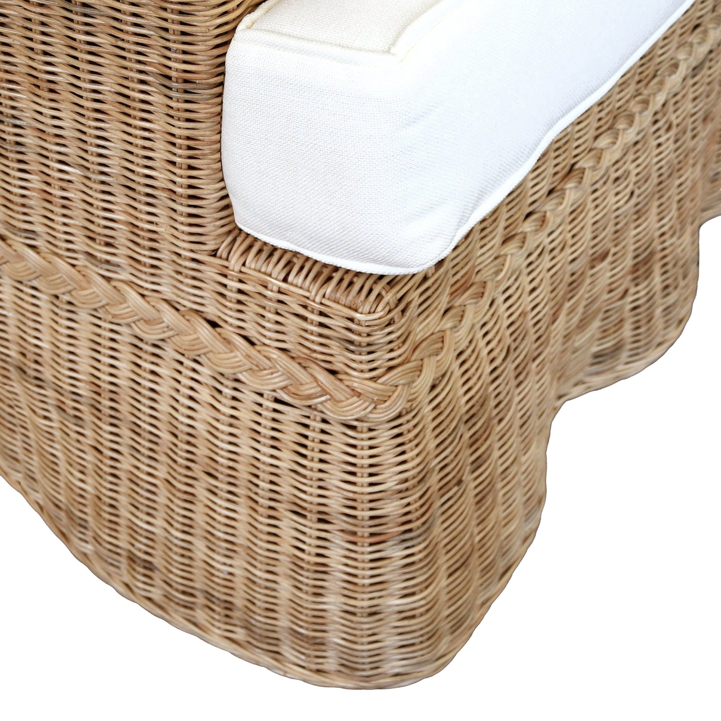 Daphne Rattan Sofa