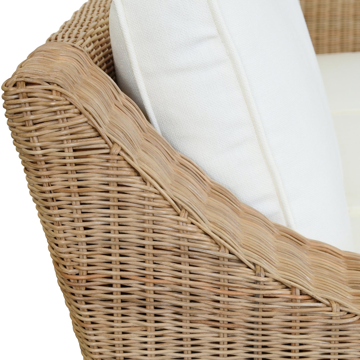 Daphne Rattan Sofa