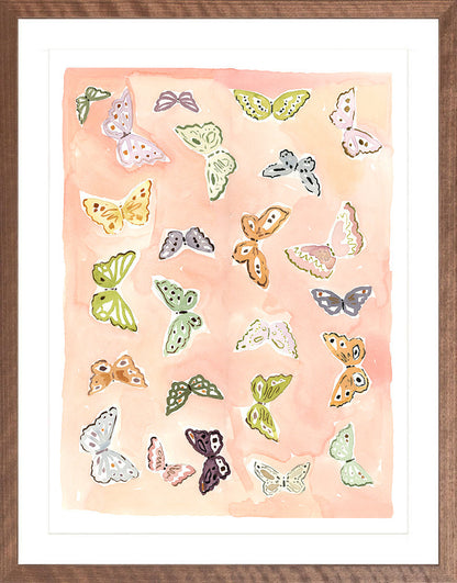Butterfly Rainbow Coral, Fine Art Print
